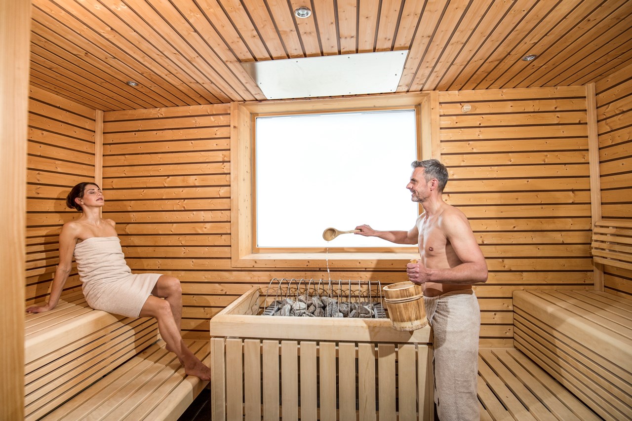 Das Walchsee Sportresort Saunen und Bäder im Detail Finnische Sauna