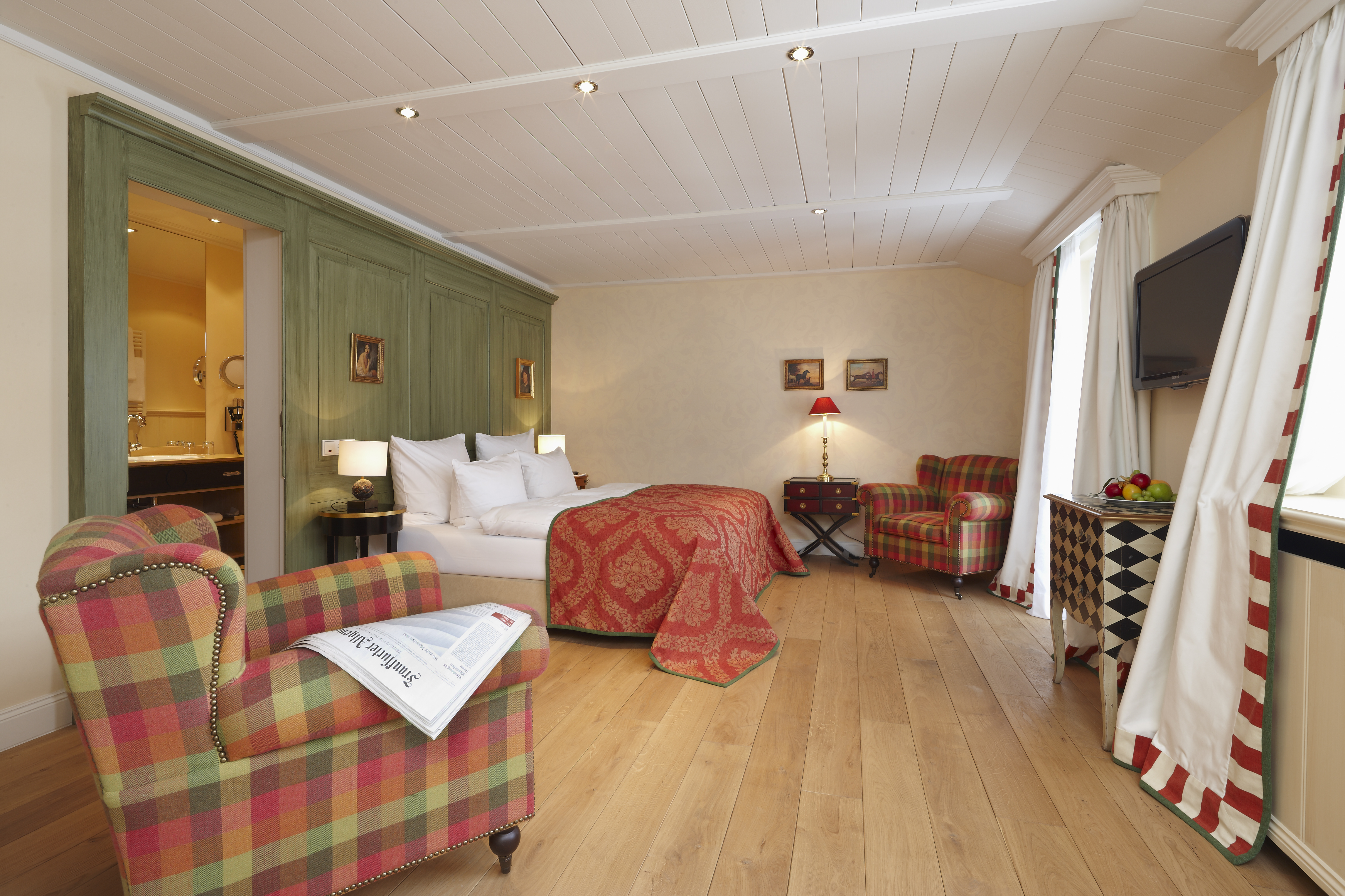 Relais & Châteaux Hardenberg BurgHotel Zimmerkategorien Deluxe mit Balkon