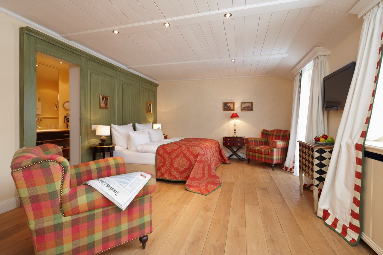 Relais & Châteaux Hardenberg BurgHotel Zimmerkategorien Deluxe mit Balkon