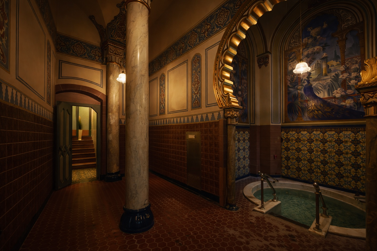 Mokni’s Palais Hotel & SPA Saunen und Bäder im Detail Historischer Bereich "Palais Thermal"