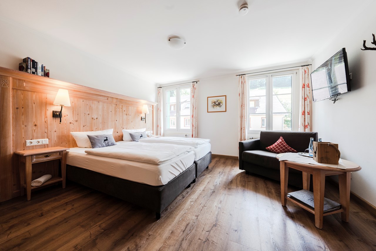 Naturparkhotel Grüner Baum Zimmerkategorien Doppelzimmer