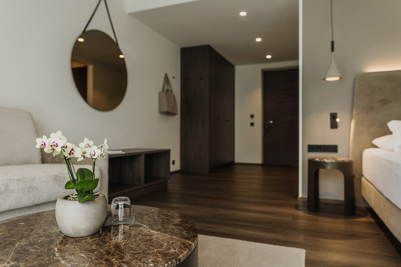 Klein Fein Hotel Anderlahn Zimmerkategorien Komfort Garden Suite