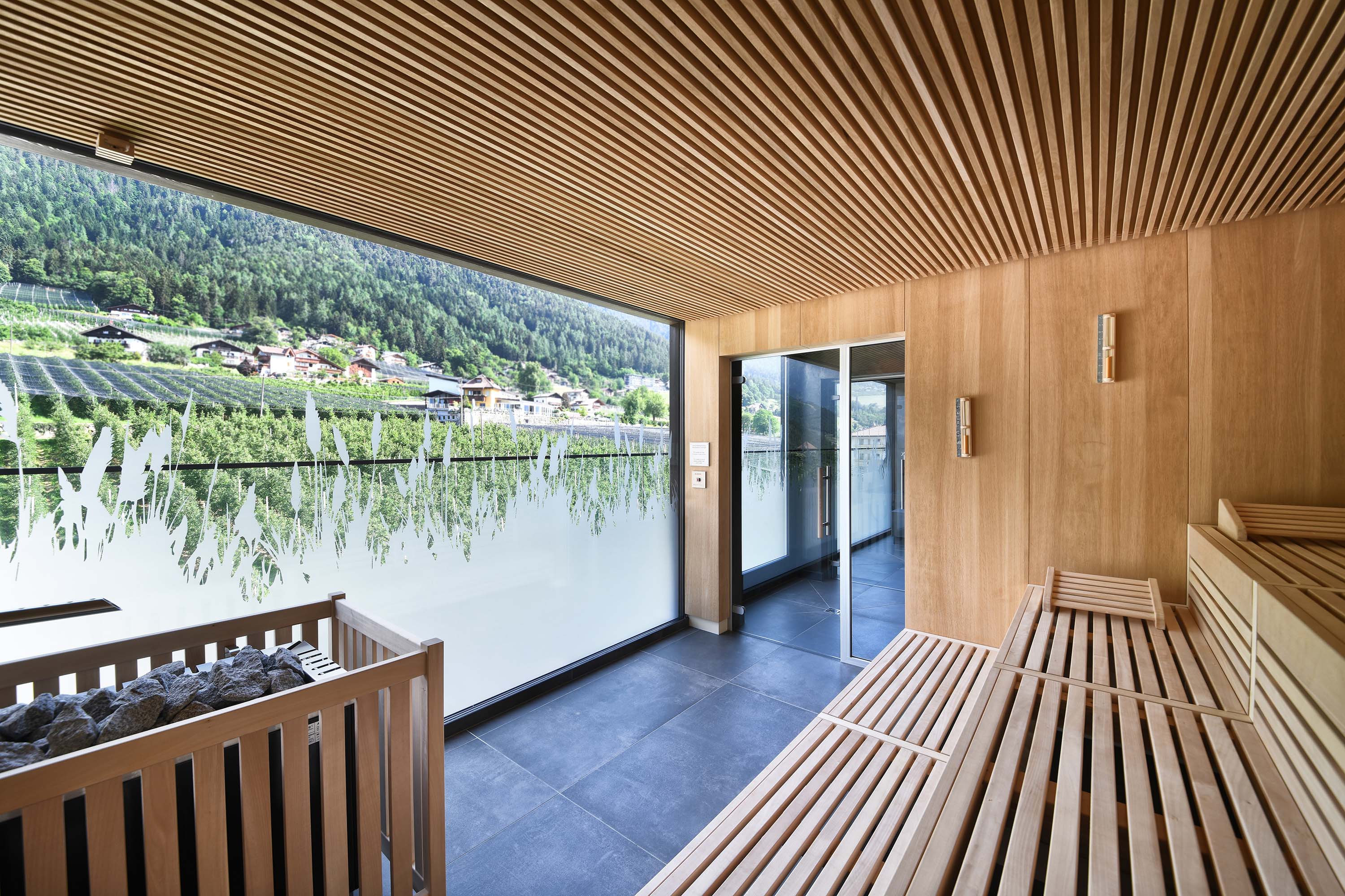 Hotel Patrizia Saunen und Bäder im Detail Bio- Sauna