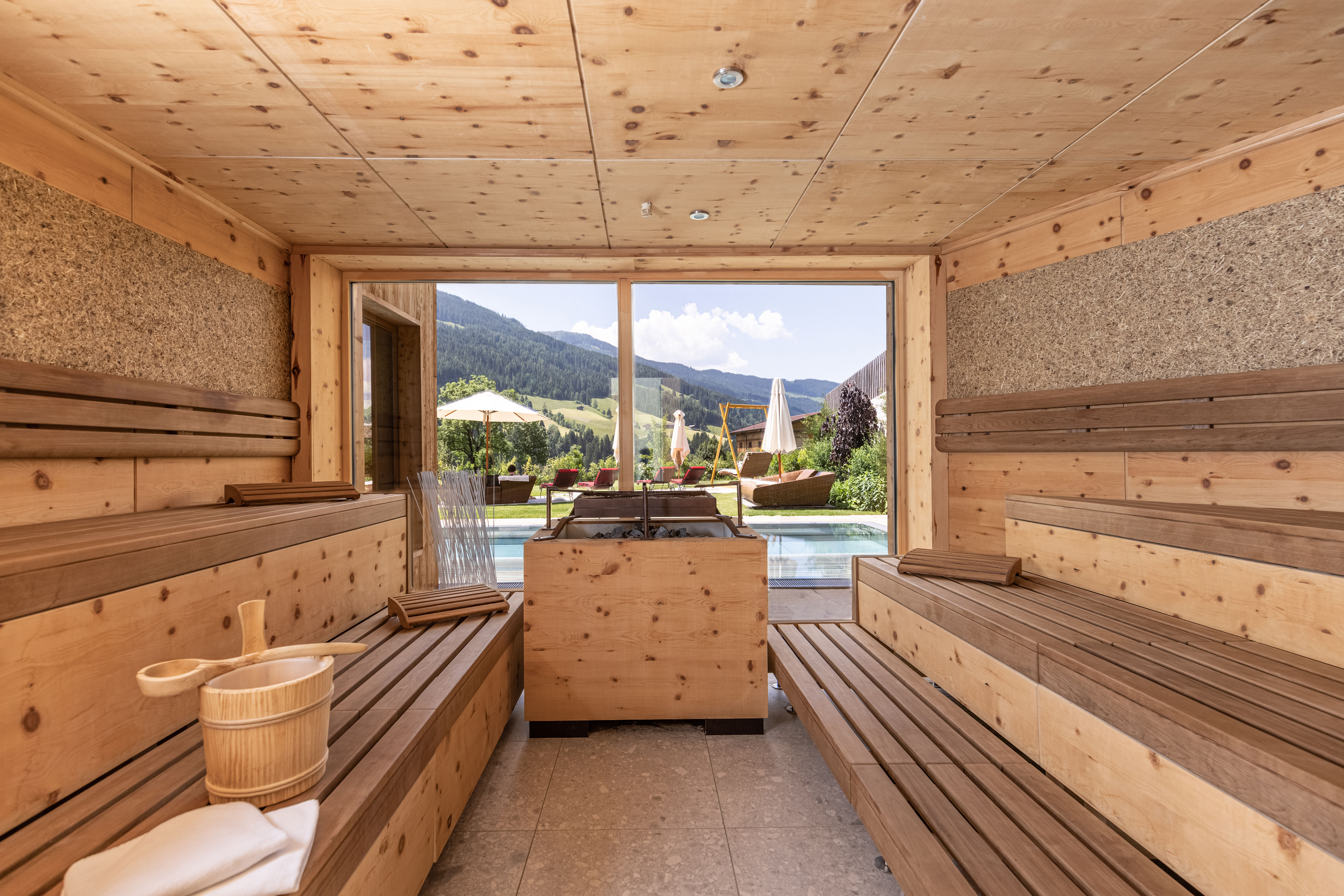 Alpbacherhof****s - Mountain & Spa Resort Saunen und Bäder im Detail Kräutersauna