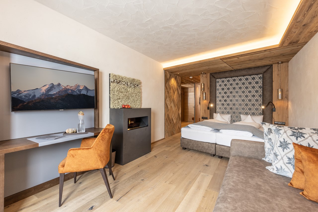 Alpbacherhof****s - Mountain & Spa Resort Zimmerkategorien Doppelzimmer Naturblick