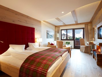 Alpbacherhof****s - Mountain & Spa Resort Zimmerkategorien Wohnkomfortzimmer Romantik oder Panorama, 36 m²