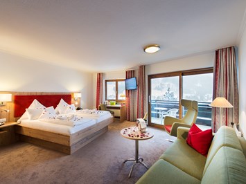 4* Hotel Erlebach für Ihre Auszeit mit Ruhe und Bewegung Zimmerkategorien Doppelzimmer Romantik 38 qm