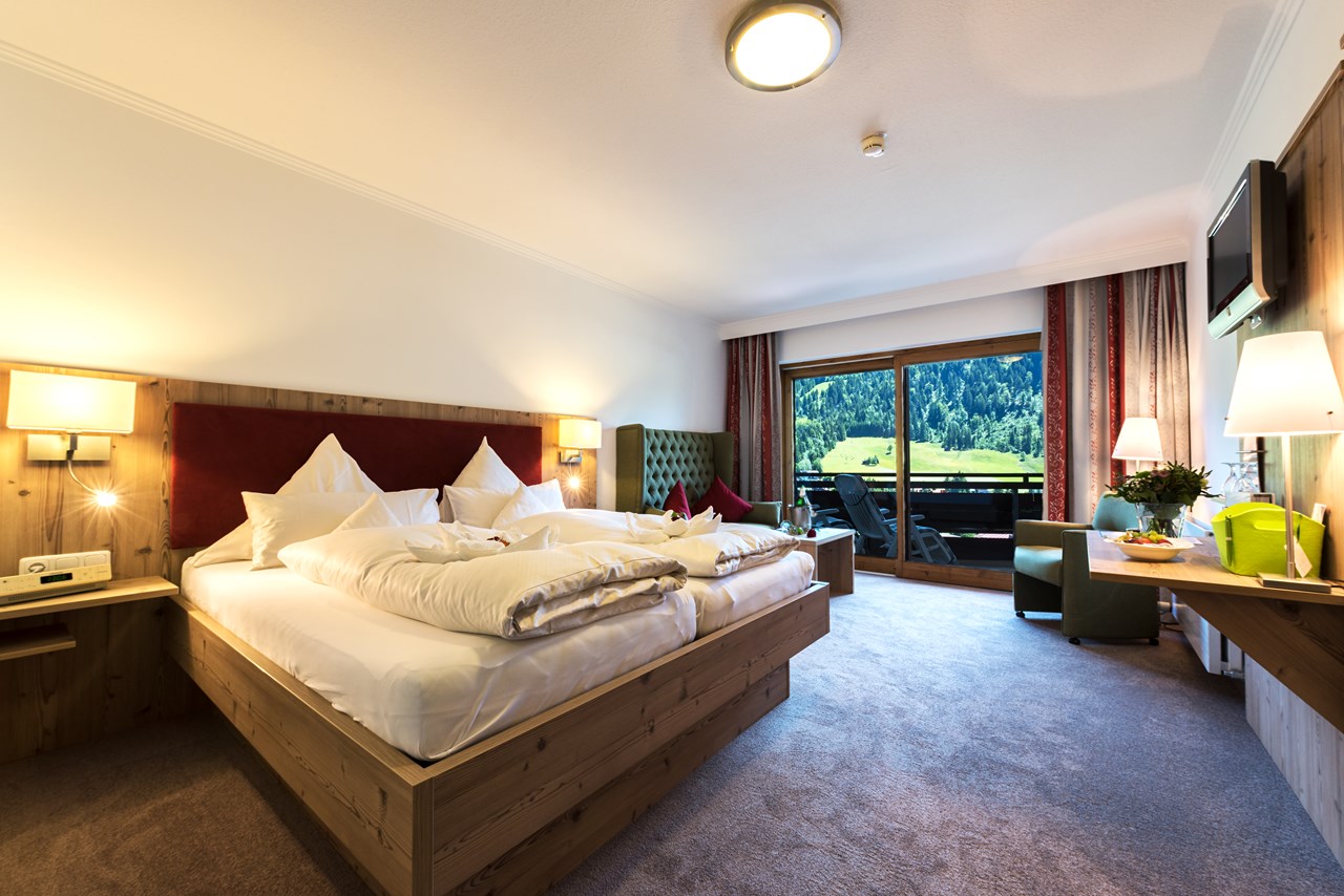 4* Hotel Erlebach für Ihre Auszeit mit Ruhe und Bewegung Zimmerkategorien Doppelzimmer Komfort 30 qm