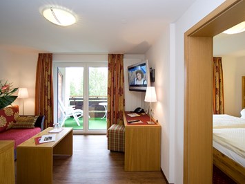 4* Hotel Erlebach für Ihre Auszeit mit Ruhe und Bewegung Zimmerkategorien Alpensuite 30 qm