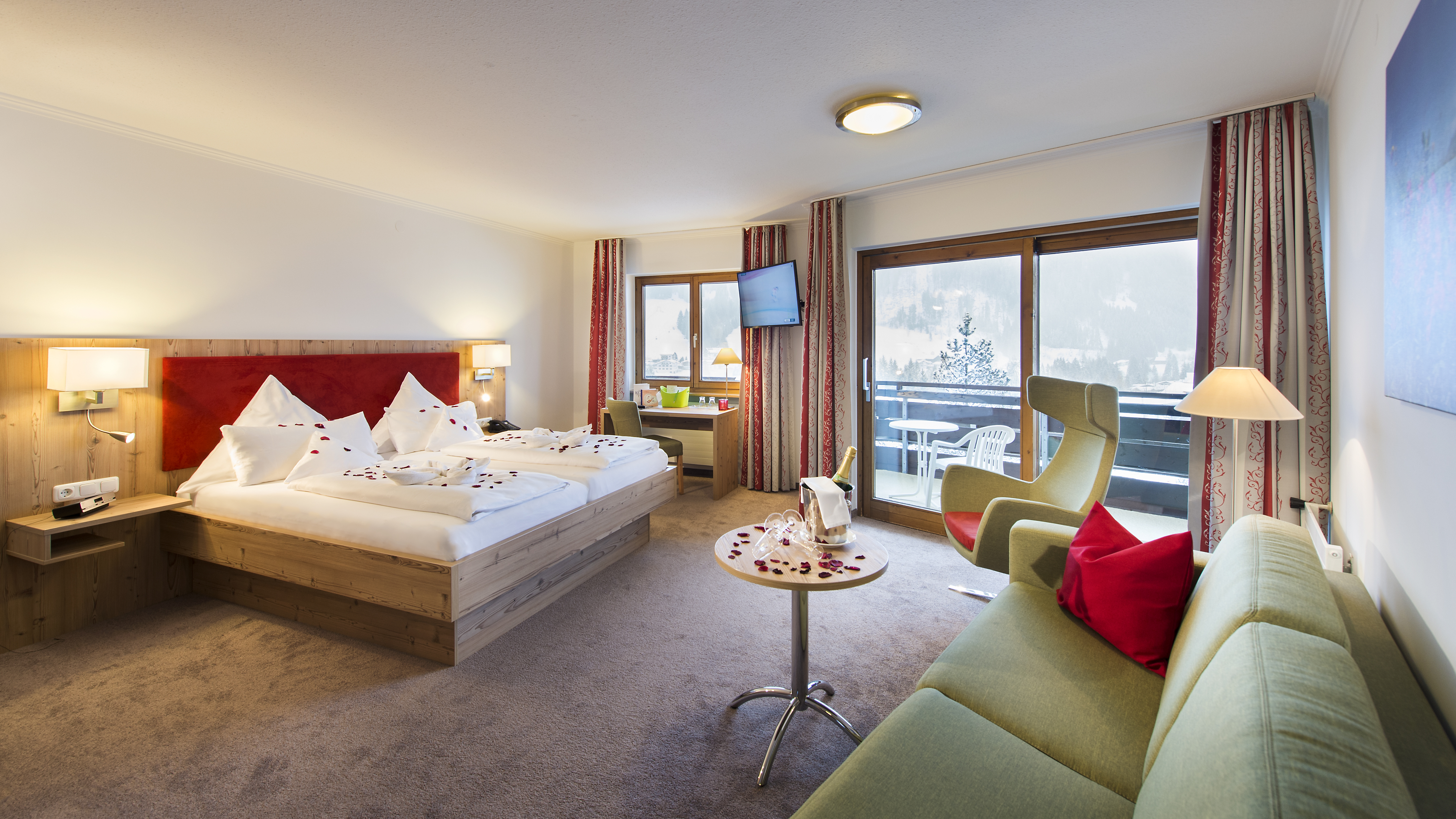 Wellnesshotel: 4*S Hotel Erlebach - Ihr Zuhaus ein den Bergen - Zimmer | Suiten