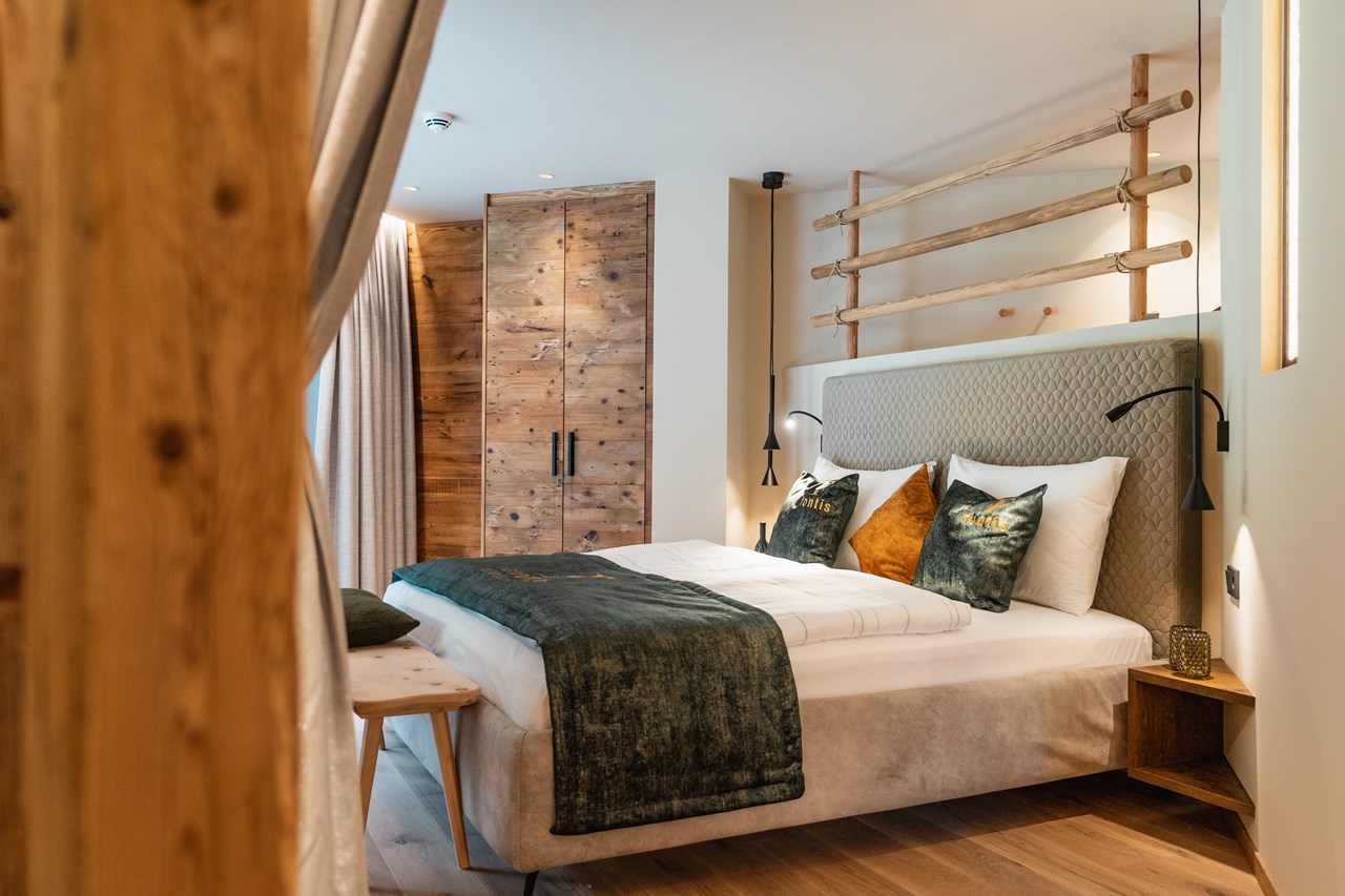 Fontis - luxury spa lodge Zimmerkategorien Green Suite