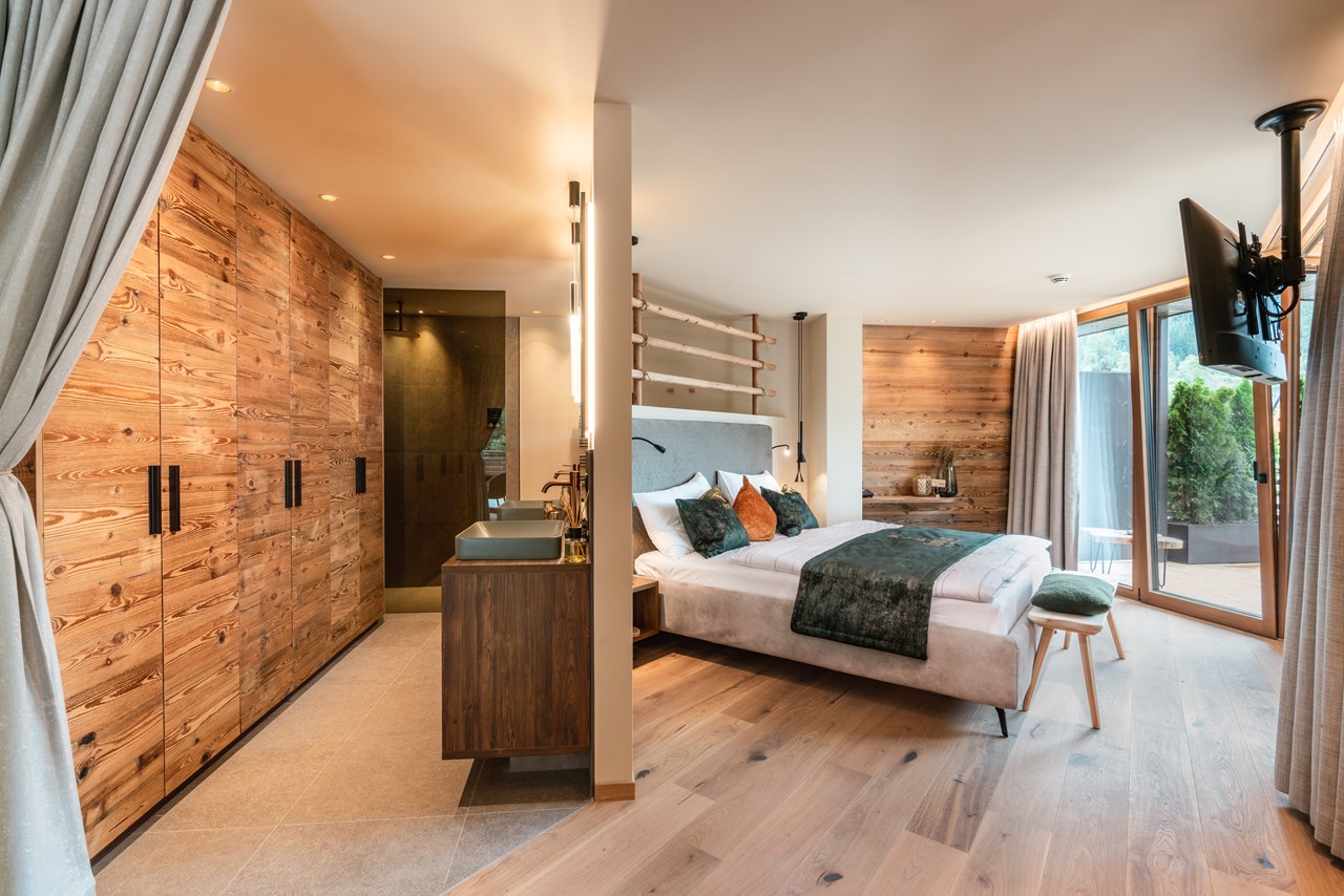 Fontis - luxury spa lodge Zimmerkategorien Nature Suite 