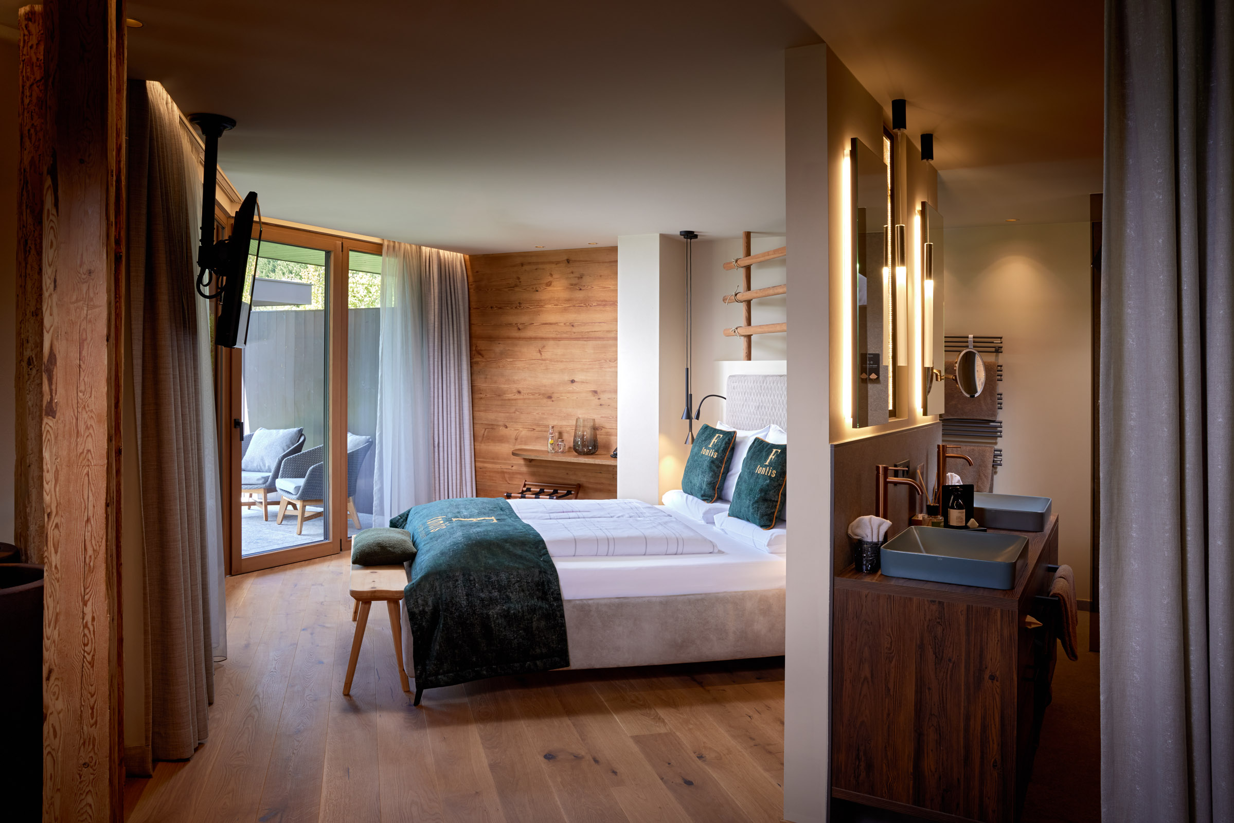Wellnesshotel: Fontis - luxury spa lodge