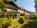 Wellnesshotel: Hotel Sommer von Außen - Hotel Alpen Residence