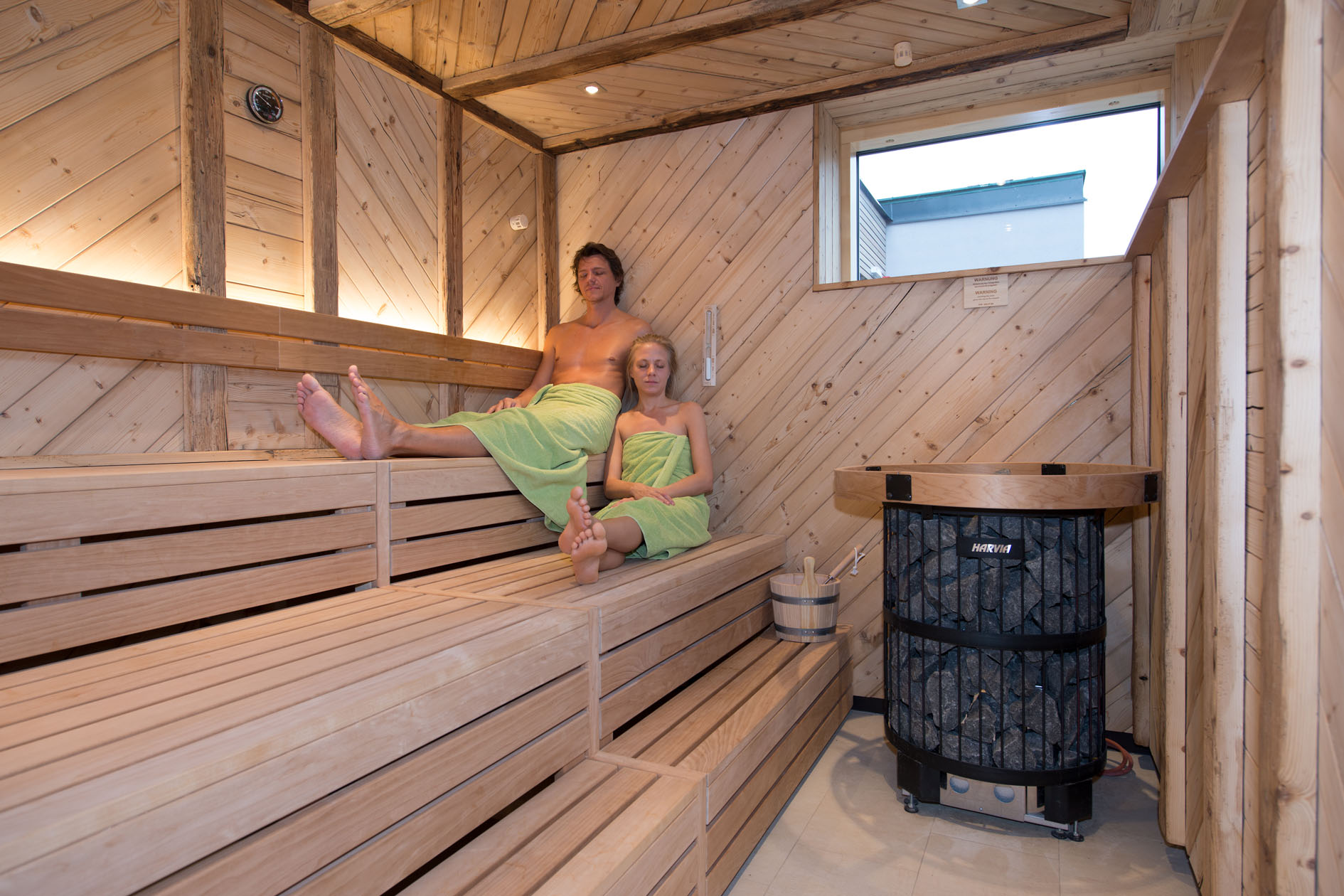 Althof Retz Landgut & SPA Saunen und Bäder im Detail Finnische Sauna "Vorkappl"