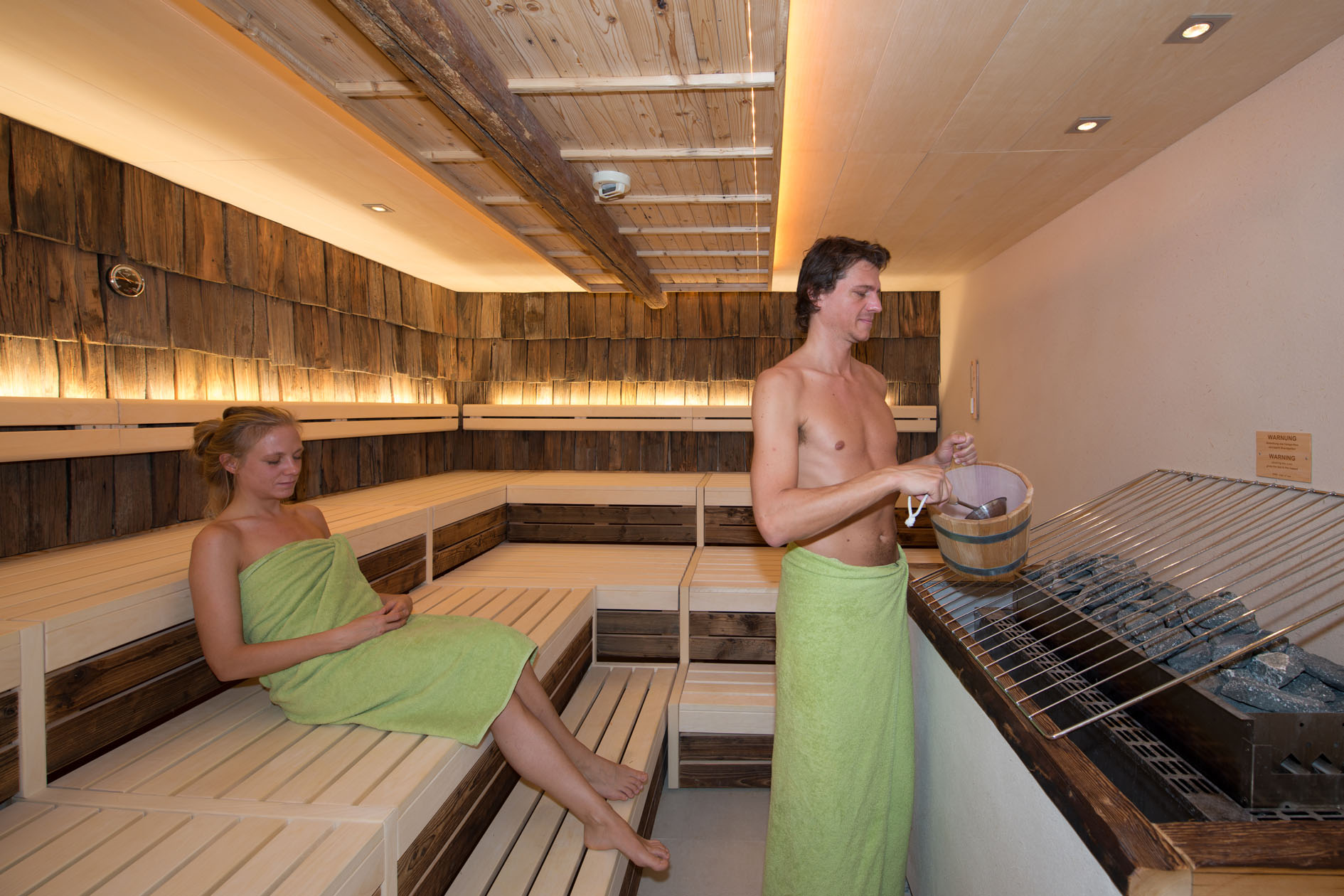Althof Retz Landgut & SPA Saunen und Bäder im Detail Finnische Sauna "Windmühle"