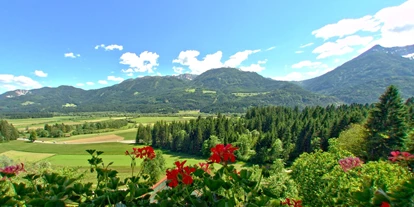 Wellnessurlaub - Day SPA - Emmersdorf (Nötsch im Gailtal) - Ausblick vom Balkon - Hotel Glocknerhof