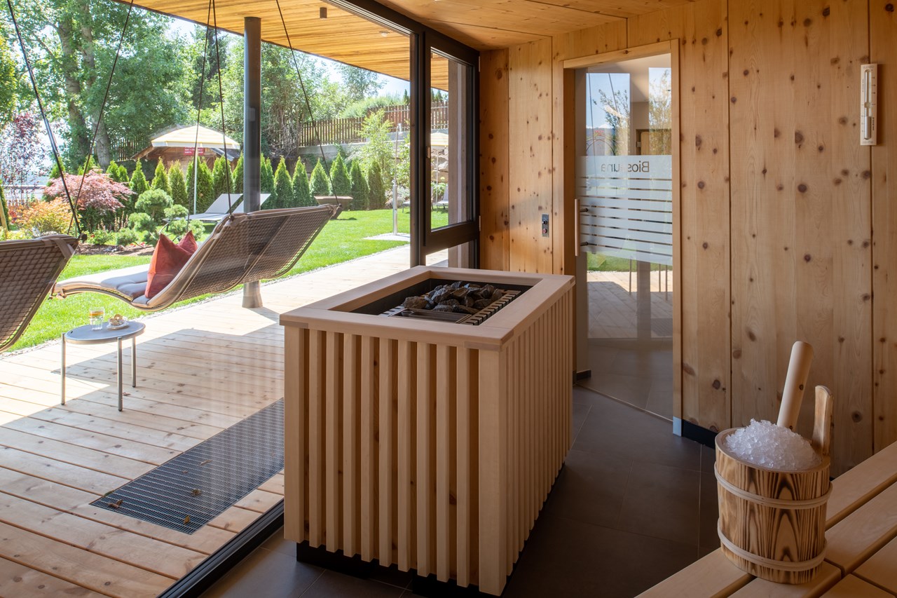 Hotel Sonnenheim Saunen und Bäder im Detail Biosauna
