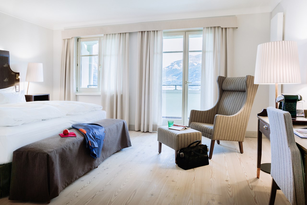 IMLAUER Hotel Schloss Pichlarn Zimmerkategorien Doppelzimmer Deluxe mit Balkon