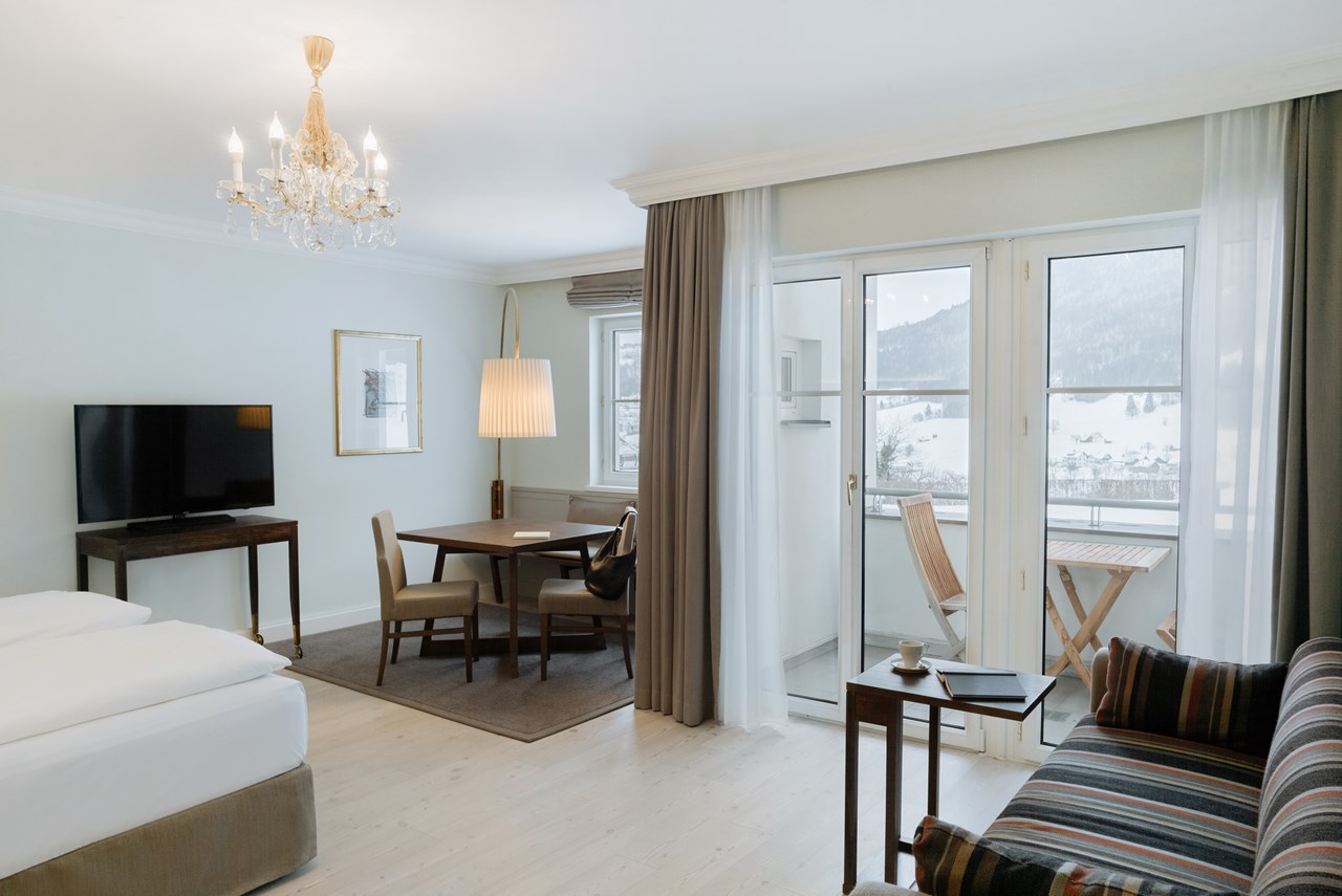 IMLAUER Hotel Schloss Pichlarn Zimmerkategorien Junior Suite mit Balkon