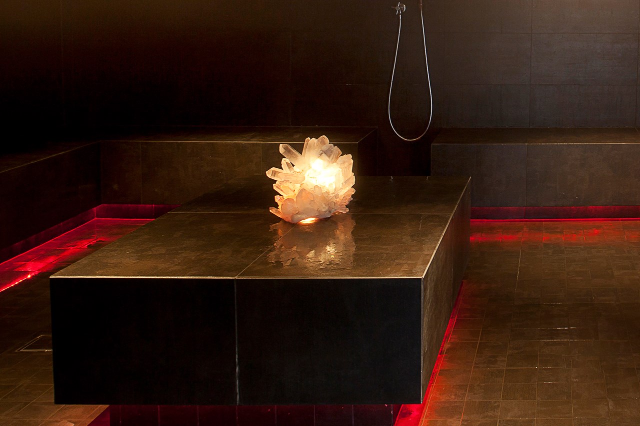 Alpin Chalets Oberjoch Saunen und Bäder im Detail Dampfbad