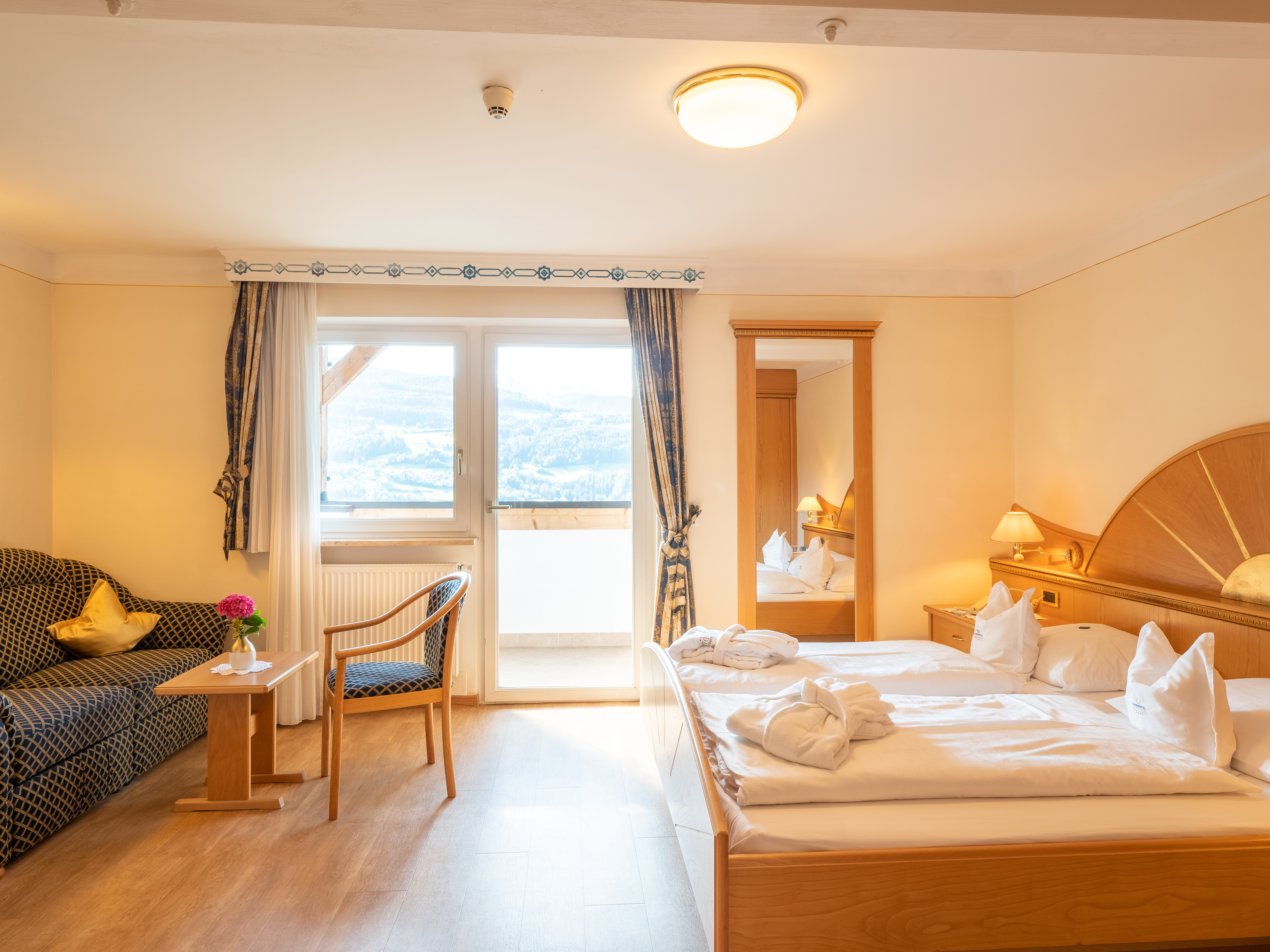 Sonnenhotel Adler Nature Spa Adults only Zimmerkategorien Superior Dolomiten