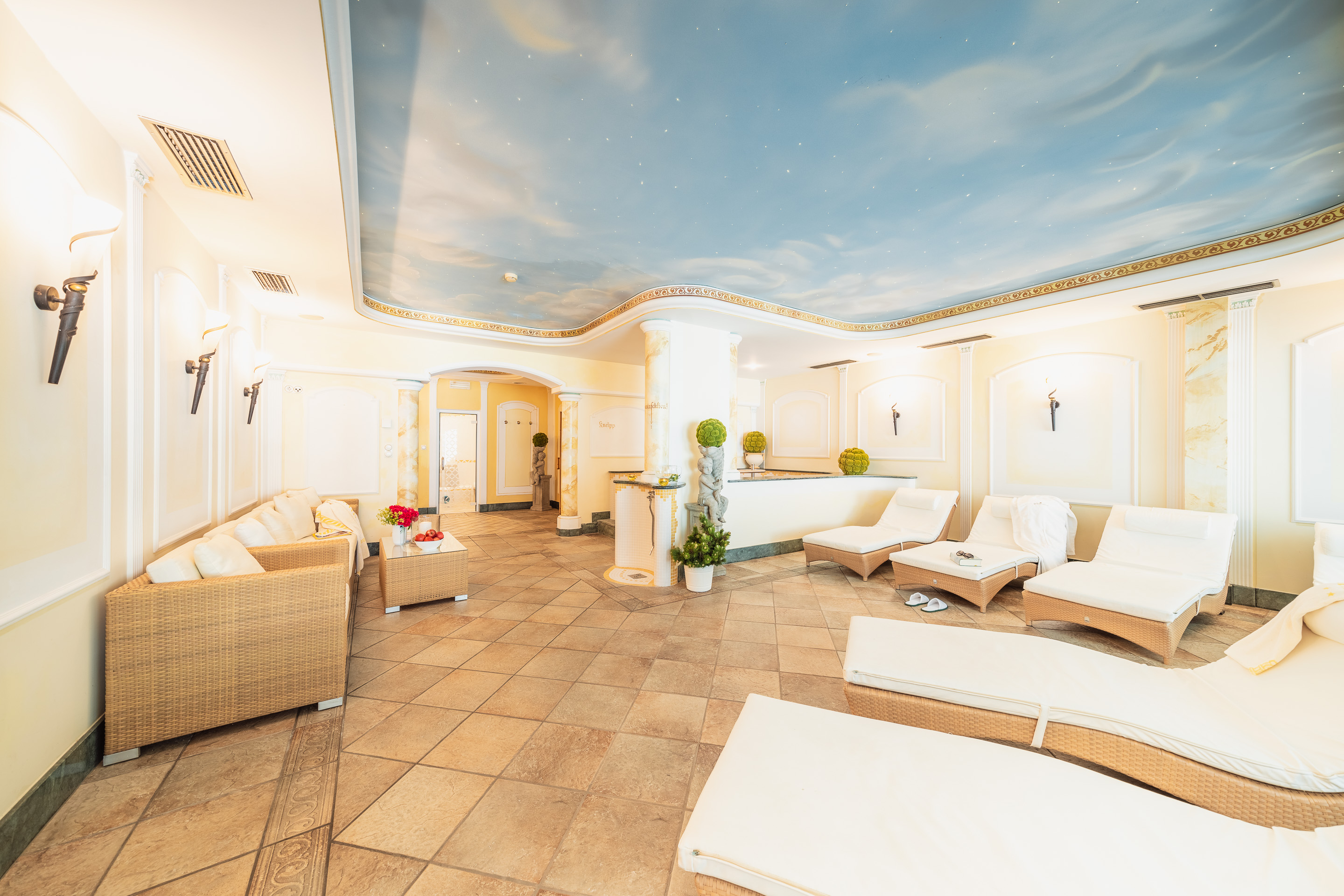 Berglandhotel Untertheimerhof Saunen und Bäder im Detail Ruheraum Untertheimerhof