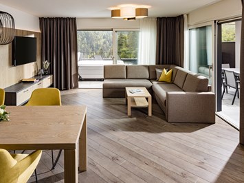 Panorama Residence Saltaus Zimmerkategorien Typ 18 – Two Bedroom Penthouse Villa mit Terrasse, Whirlpool und privater, finnischer Sauna