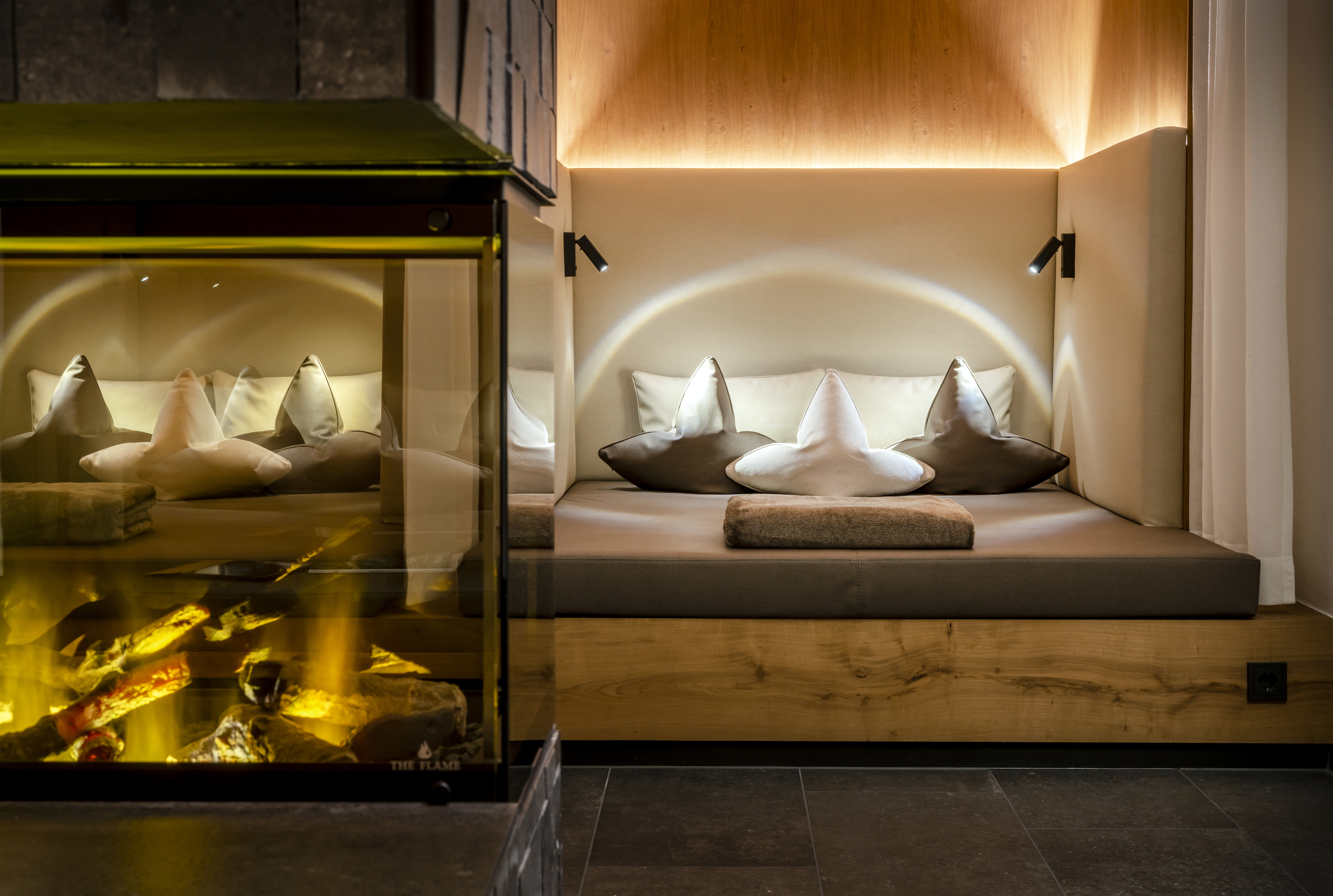 Wellnessurlaub - Warth (Warth) - gemütlicher Ruheraum im Hotel Auenhof in Lech - Hotel Auenhof