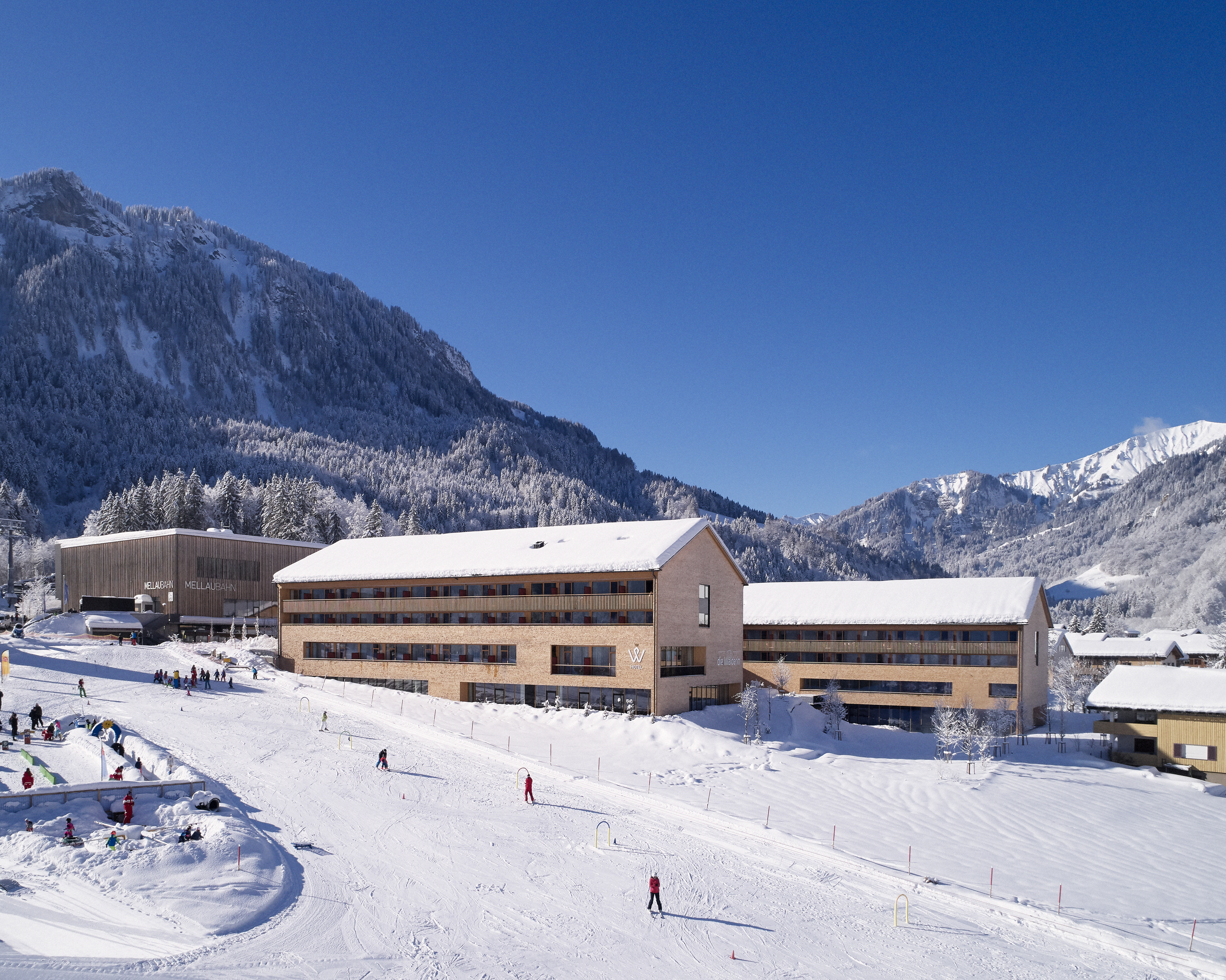 Wellnesshotel: Hotel die Wälderin_Außenansicht Winter  - Hotel die Wälderin****s
