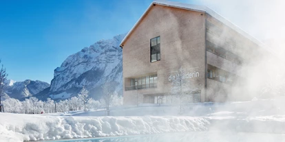 Wellnessurlaub - Biosauna - Isny im Allgäu - Hotel die Wälderin_beheitzer Gartenpool im Winter - Hotel die Wälderin****s