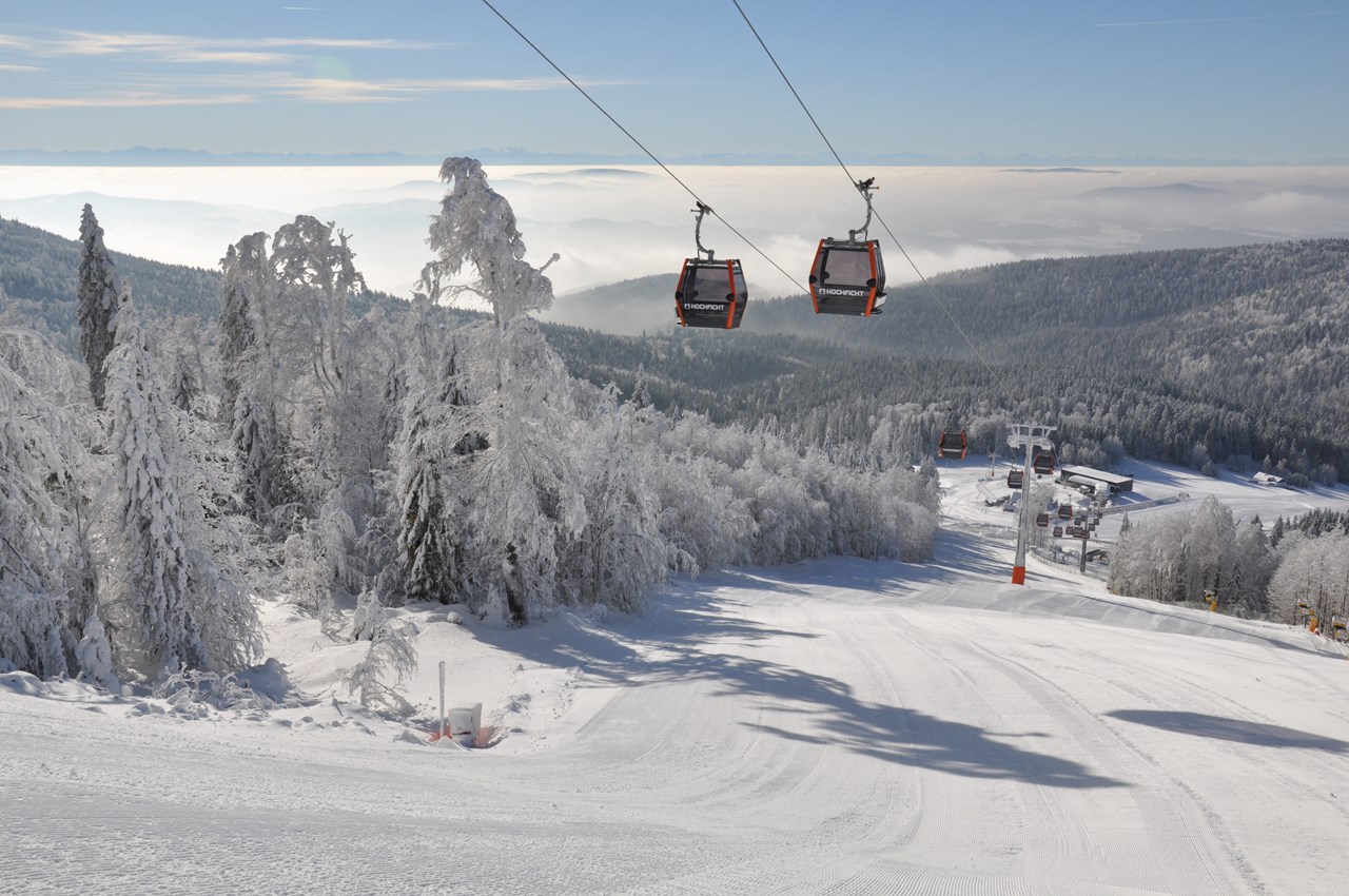1. Bier- und Wohlfühlhotel Gut Riedelsbach Ausflugsziele Skigebiet Hochficht