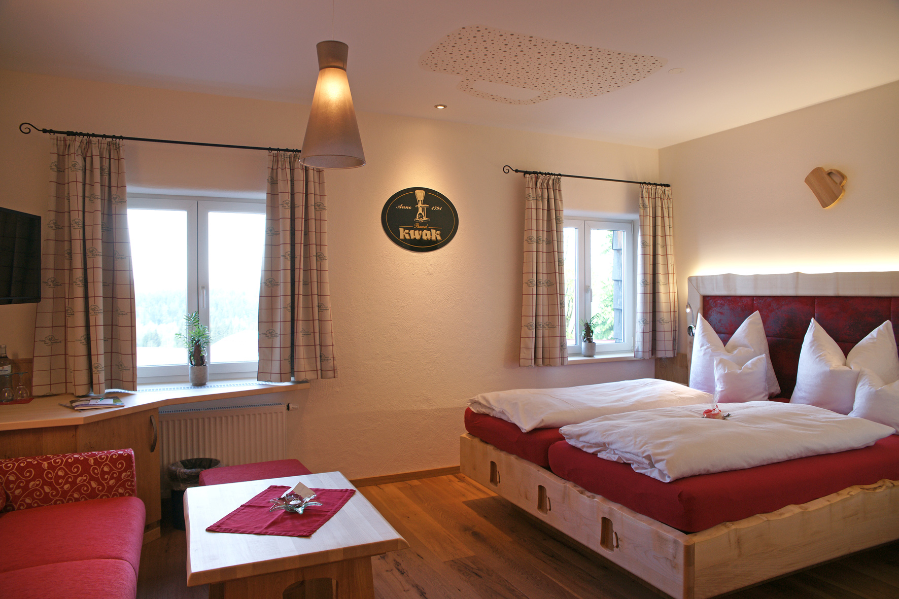 1. Bier- und Wohlfühlhotel Gut Riedelsbach Zimmerkategorien Braumeisterzimmer ohne Balkon 