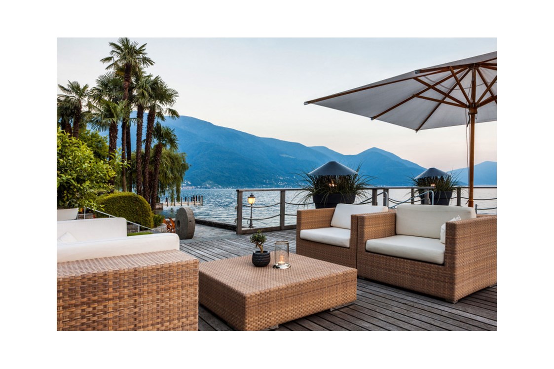 Wellnesshotel: Terrace
 - Hotel Eden Roc Ascona 