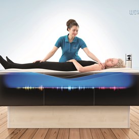 Wellnesshotel: Wavebalance Massage Behandlung - MeerSpa Wellness. Wo Wellness tiefer wirkt. Kanadisches Blockhaus