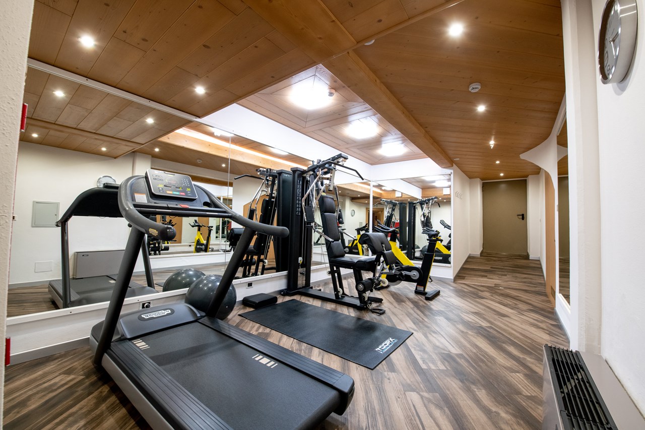 Renè - Dolomites Boutique Hotel Fitnessangebote im Detail Fitness Raum