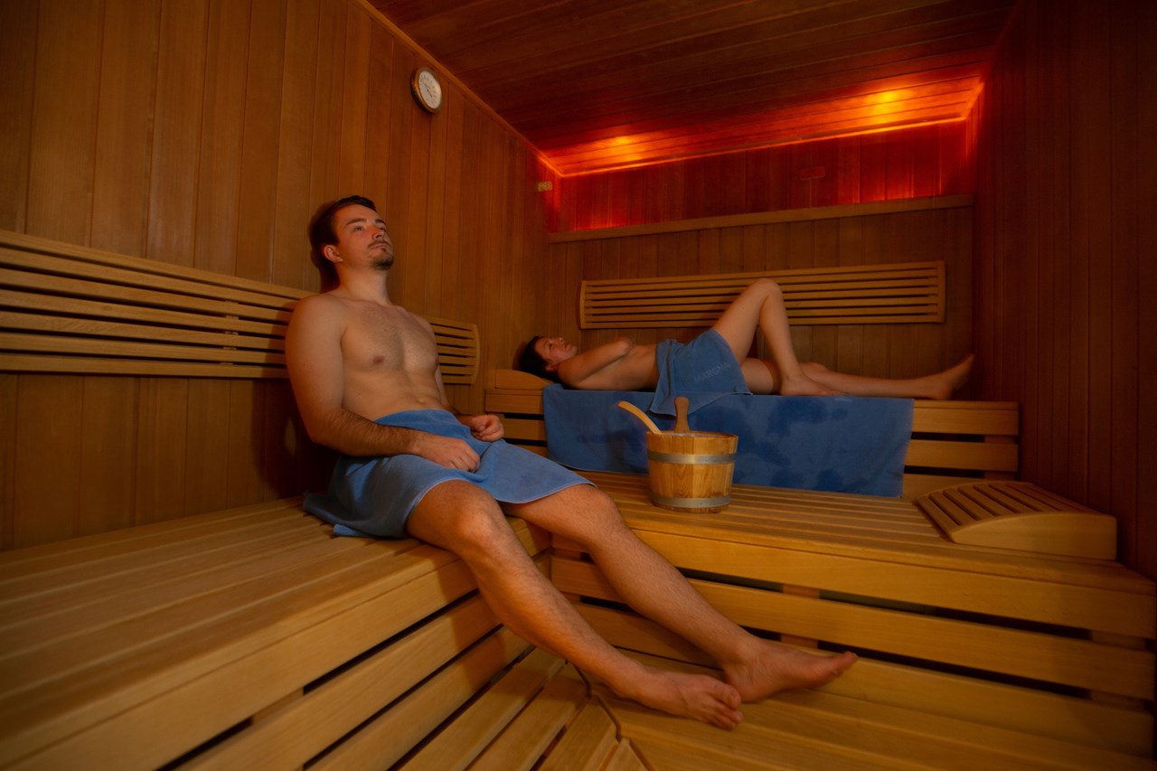 Parkhotel Margna Saunen und Bäder im Detail Finnische Sauna