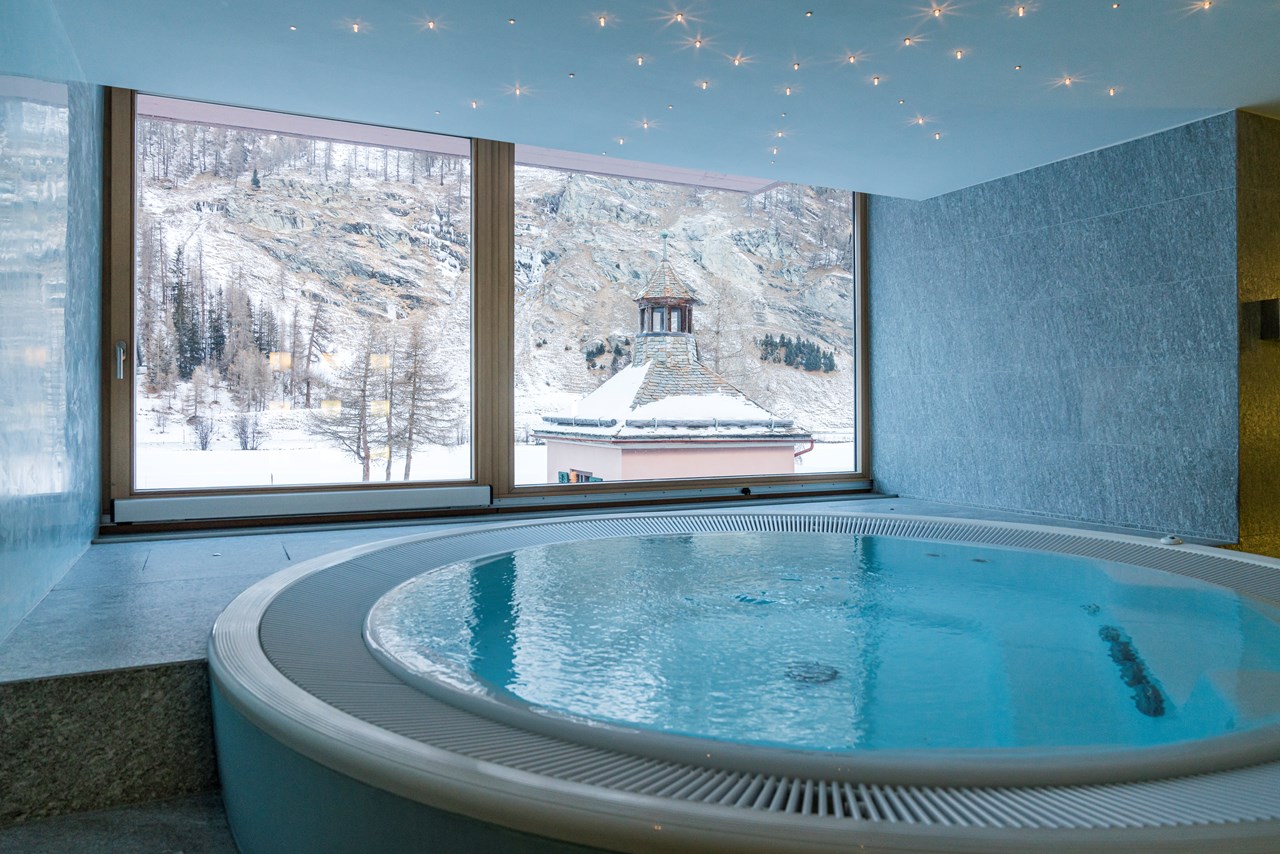 Parkhotel Margna Saunen und Bäder im Detail Whirlpool