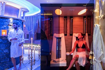 Wellnesshotel: Sauna Landschaft - ABINEA Dolomiti Romantic SPA Hotel