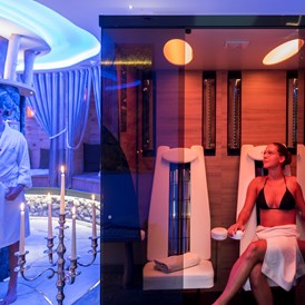 Wellnesshotel: Sauna Landschaft - ABINEA Dolomiti Romantic SPA Hotel