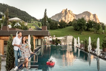 Wellnesshotel: Außenpool - ABINEA Dolomiti Romantic SPA Hotel