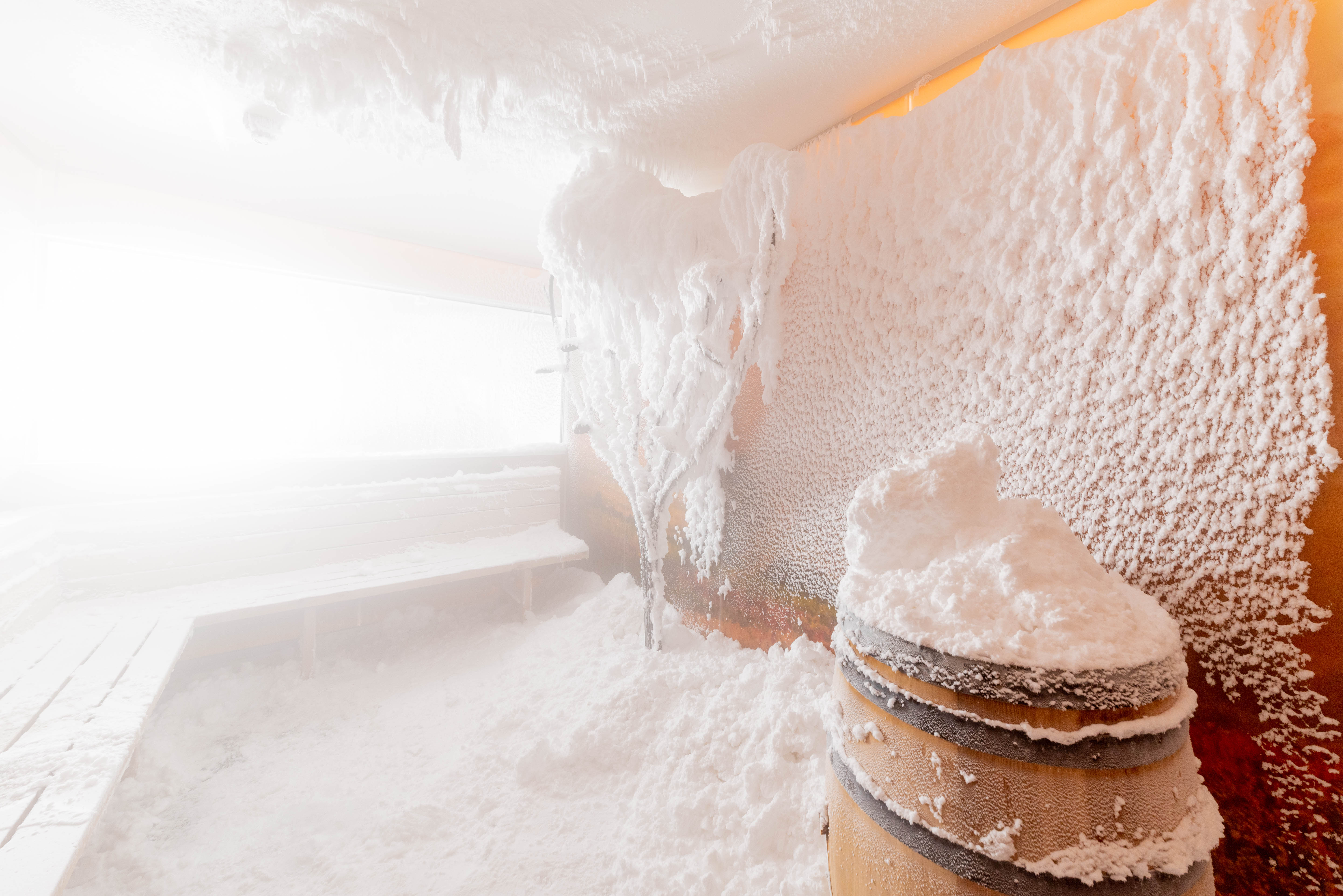 Avita Resort****Superior Saunen und Bäder im Detail Schneesauna