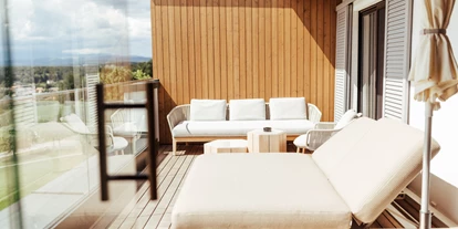 Wellnessurlaub - Restaurant - Stegersbach - Dachterrasse der Spa Junior Suite - Hotel Reiters Supreme
