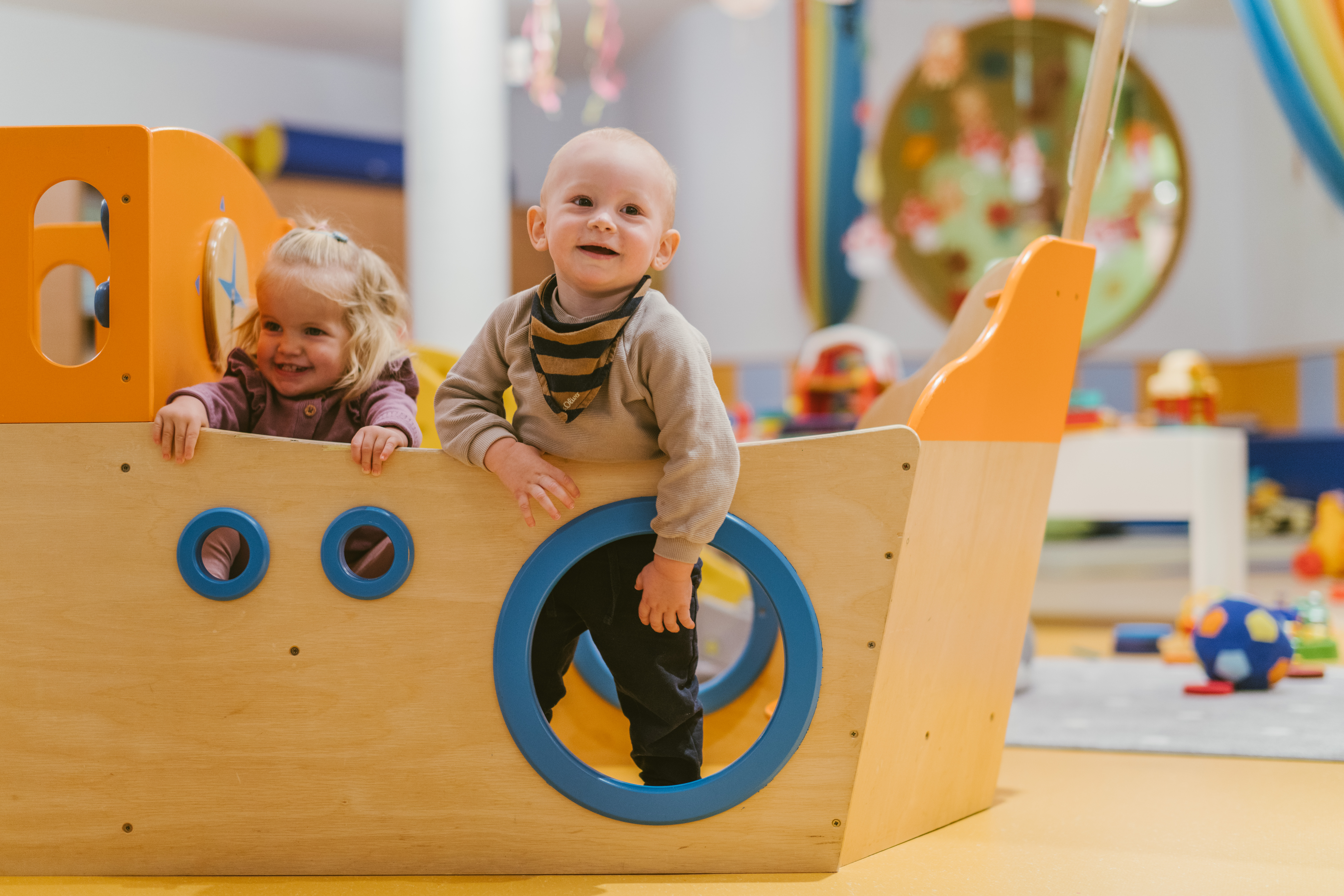 Wellnesshotel: liebevolle Betreuung im Zwutschgerlclub für die ganz Kleinen - Hotel Reiters Finest Family