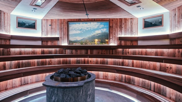 ADLER MERYEM * * * * wellness hotel Saunen und Bäder im Detail Alpine Event Sauna