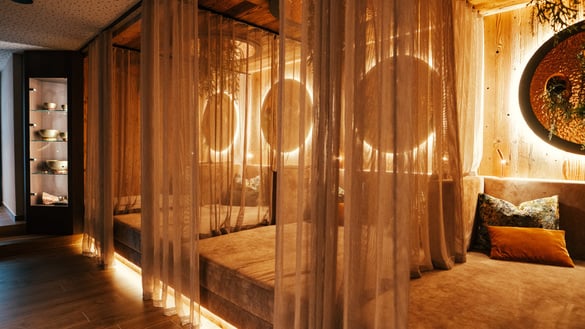 ADLER MERYEM * * * * wellness hotel Saunen und Bäder im Detail Ruheraum "Blumen"