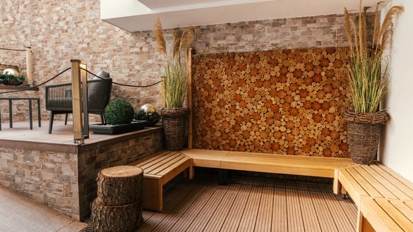ADLER MERYEM * * * * wellness hotel Saunen und Bäder im Detail Copia di Ruheraum "Zen"