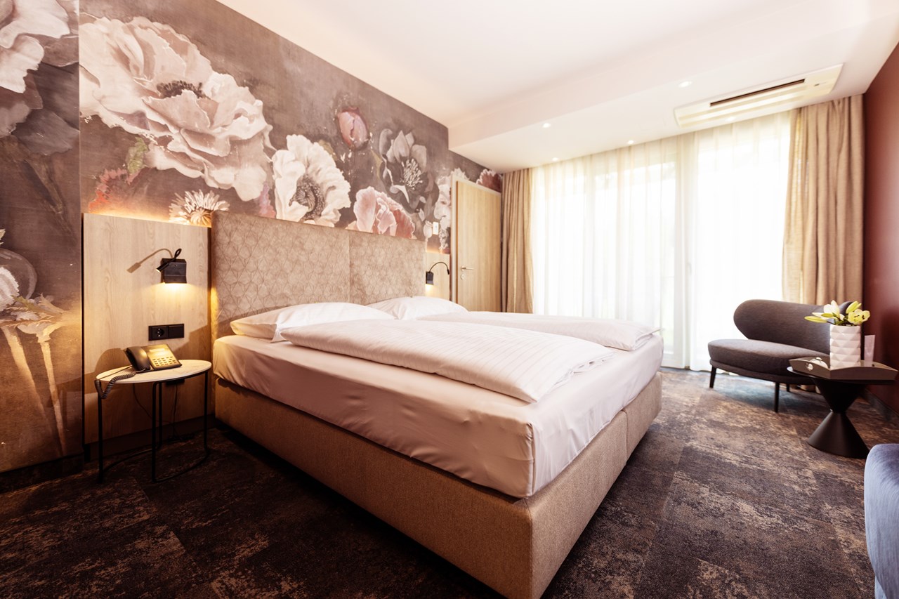 Thermenhotel Vier Jahreszeiten Loipersdorf Zimmerkategorien Doppelzimmer Mohnblume