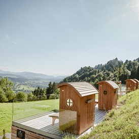 Wellnesshotel: Alpenkörbe / Outdoor-Wellness - Bergkristall - Mein Resort im Allgäu