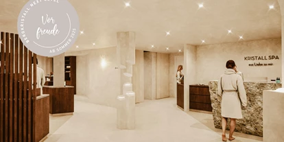 Wellnessurlaub - Biosauna - Isny im Allgäu - Rendering Kristall SPA - Bergkristall - Mein Resort im Allgäu